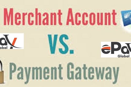 merchant account vs payment gateway